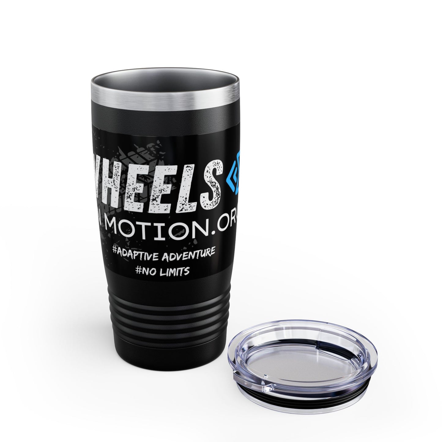Ringneck Tumbler — "Keep the Wheels Rolling" 20oz Travel Cup