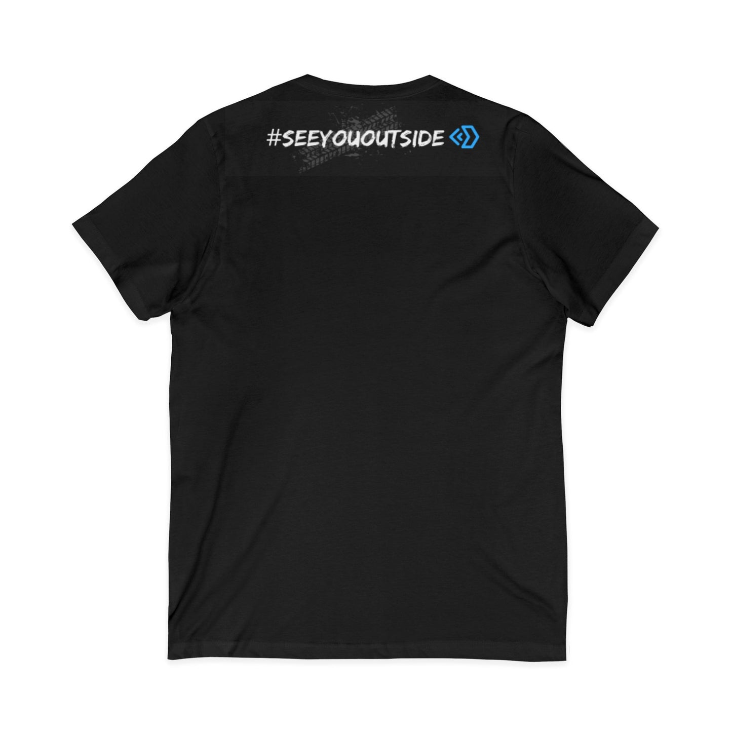 Unisex Jersey Short Sleeve V-Neck Tee