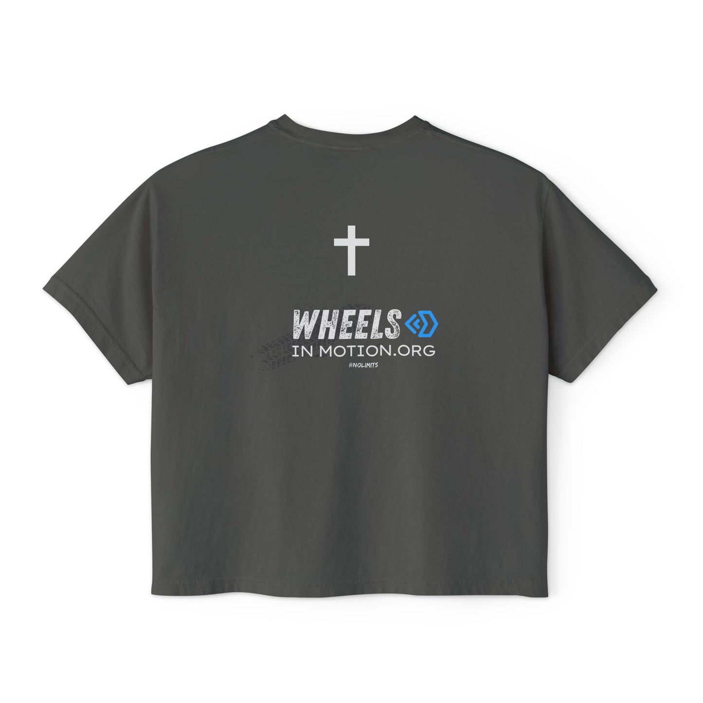 Adaptive Adventure Women's Boxy Tee — #ADAPTIVEADVENTURE