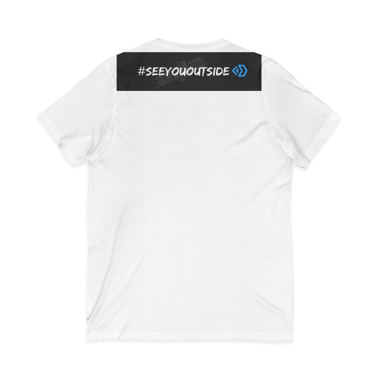 Unisex Jersey Short Sleeve V-Neck Tee