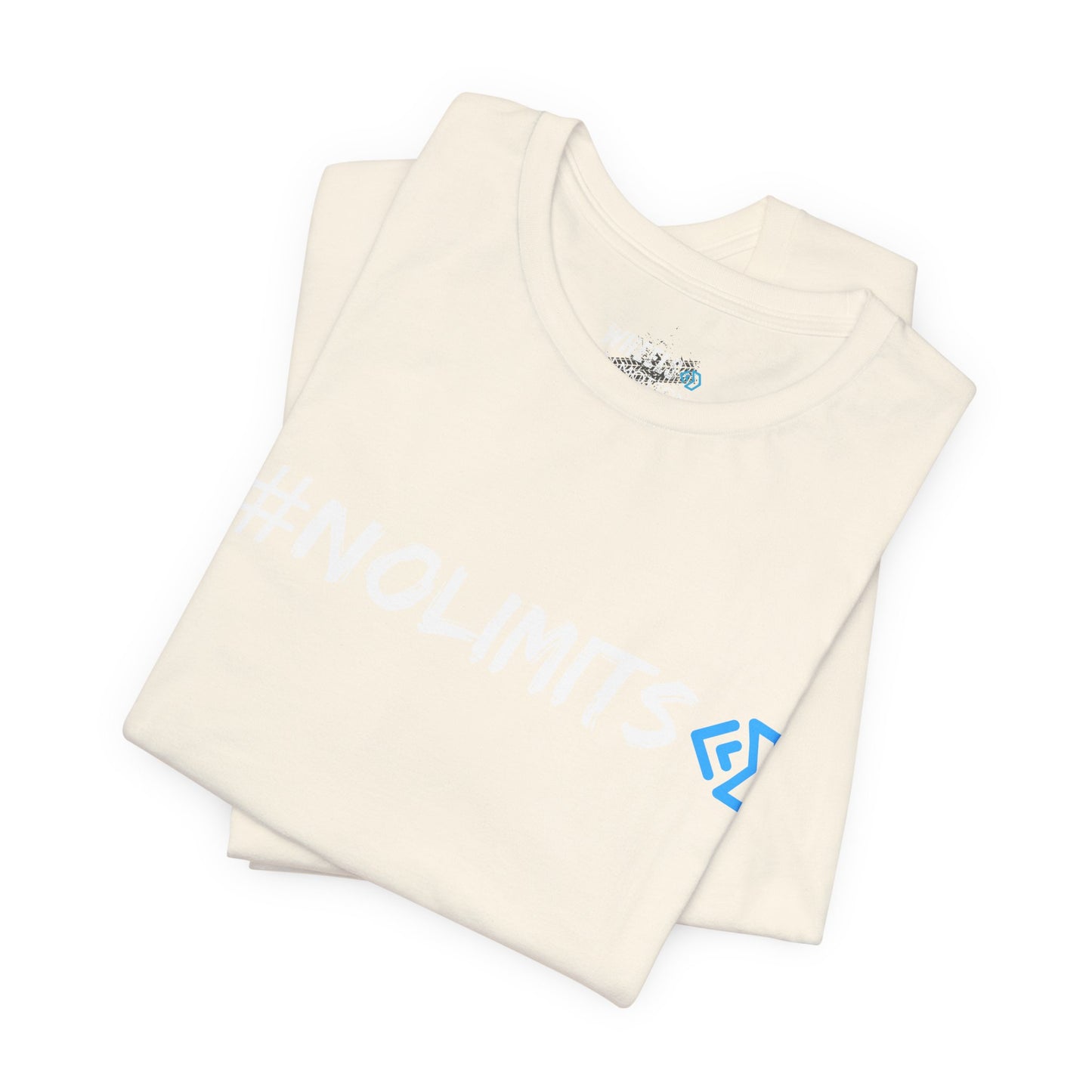 No Limits Tee — Wheels in Motion Inspirational Short Sleeve Shirt