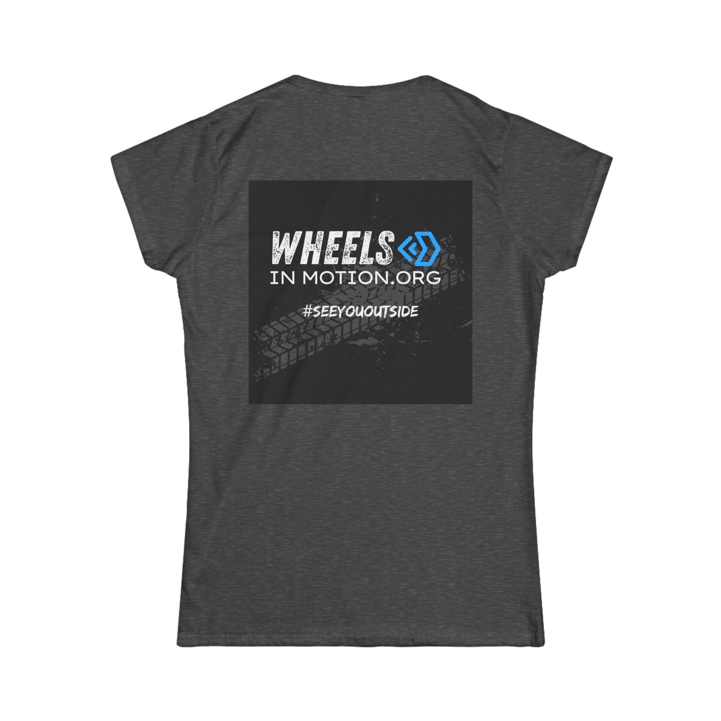 #NOLIMITS Women's Tee — Wheels In Motion Charity Logo T‑Shirt