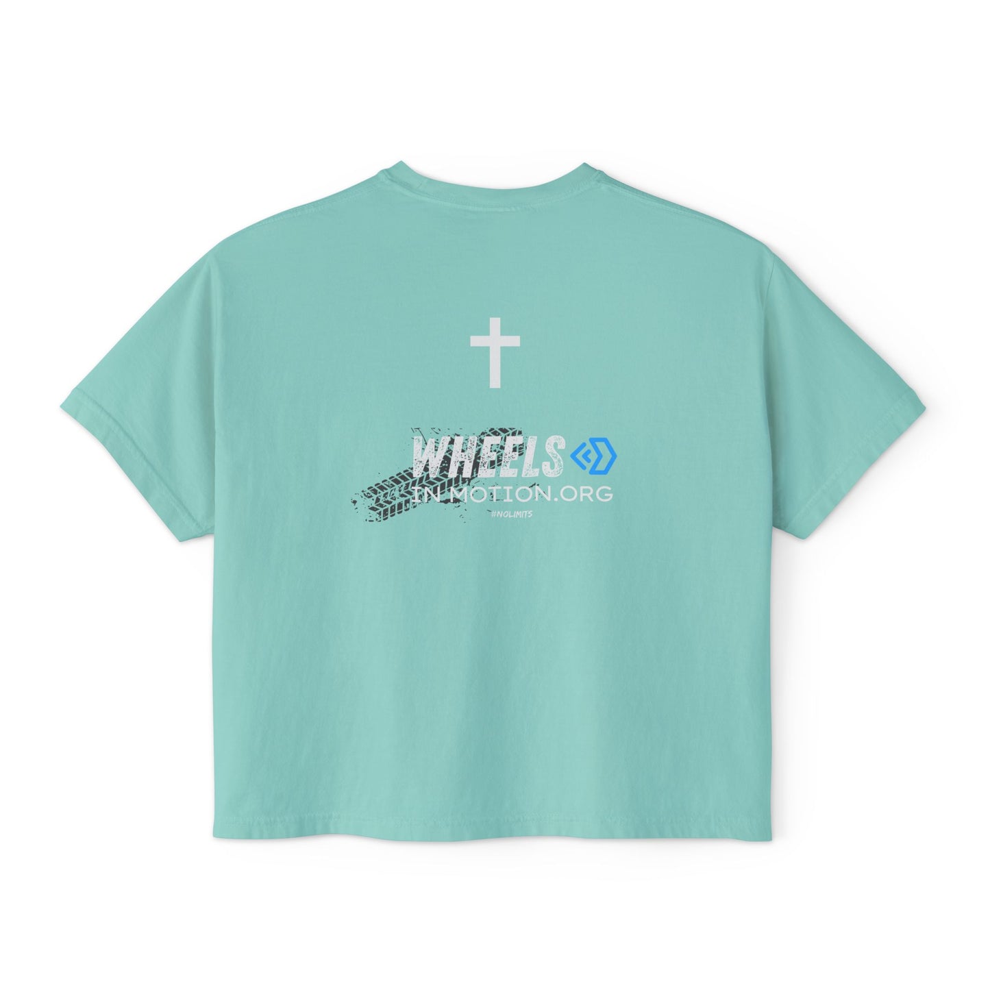 Adaptive Adventure Women's Boxy Tee — #ADAPTIVEADVENTURE