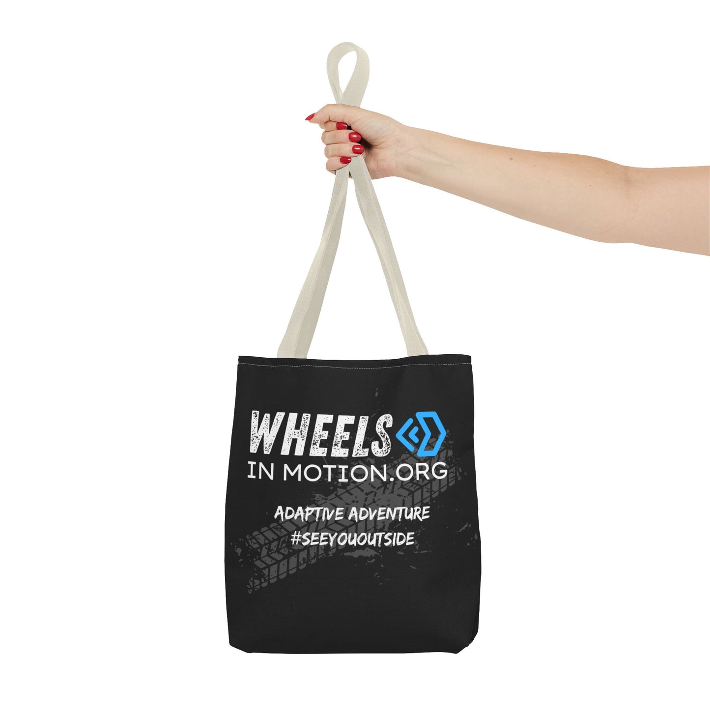 Adaptive Adventure Tote Bag — "No Limits, See You Outside!"