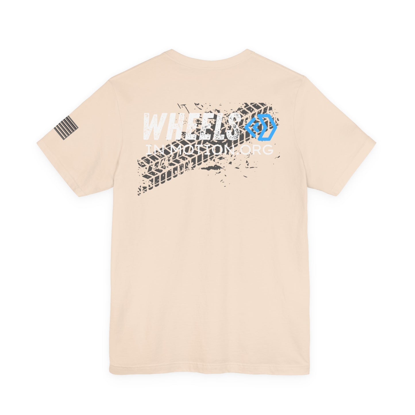 No Limits Tee — Wheels in Motion Inspirational Short Sleeve Shirt