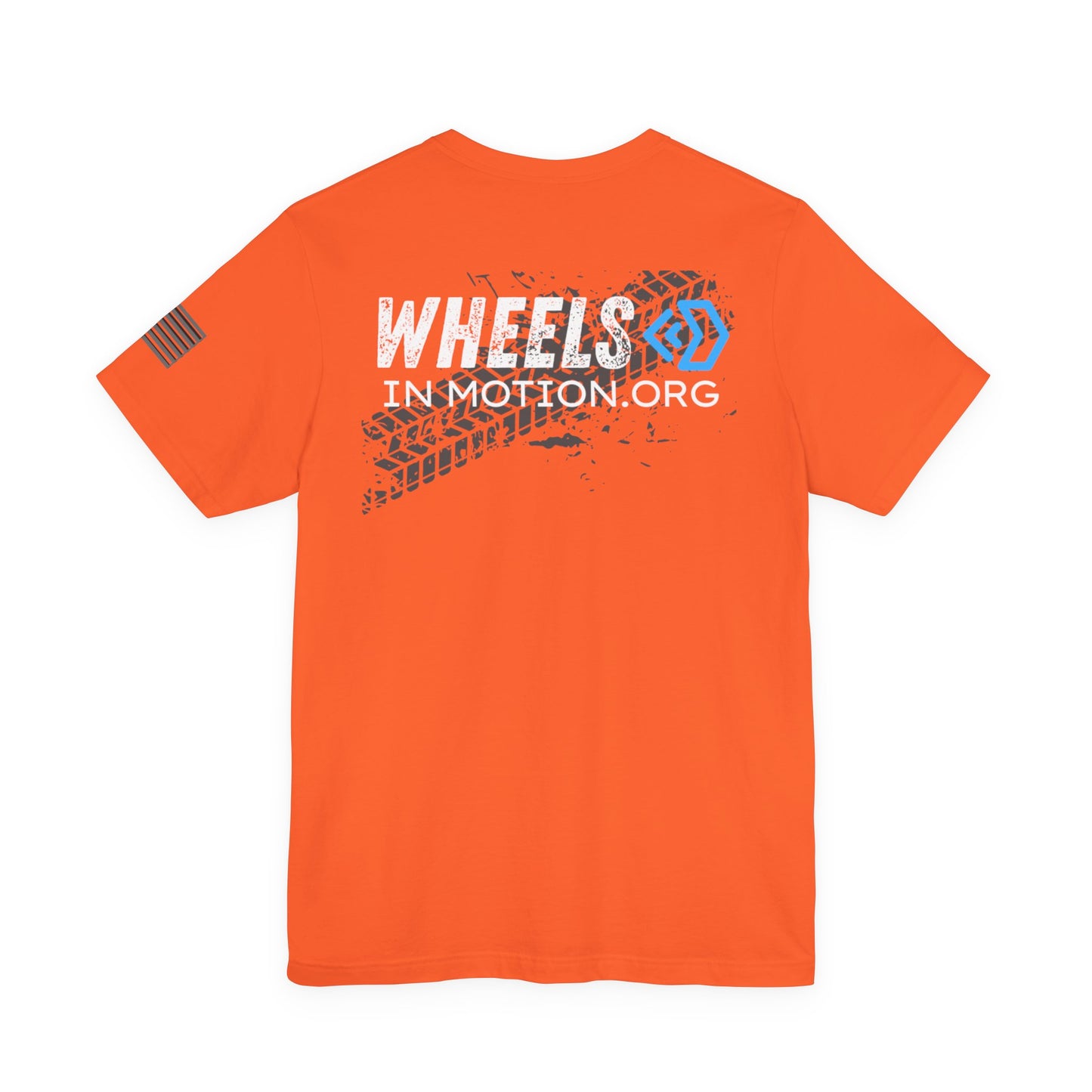 No Limits Tee — Wheels in Motion Inspirational Short Sleeve Shirt