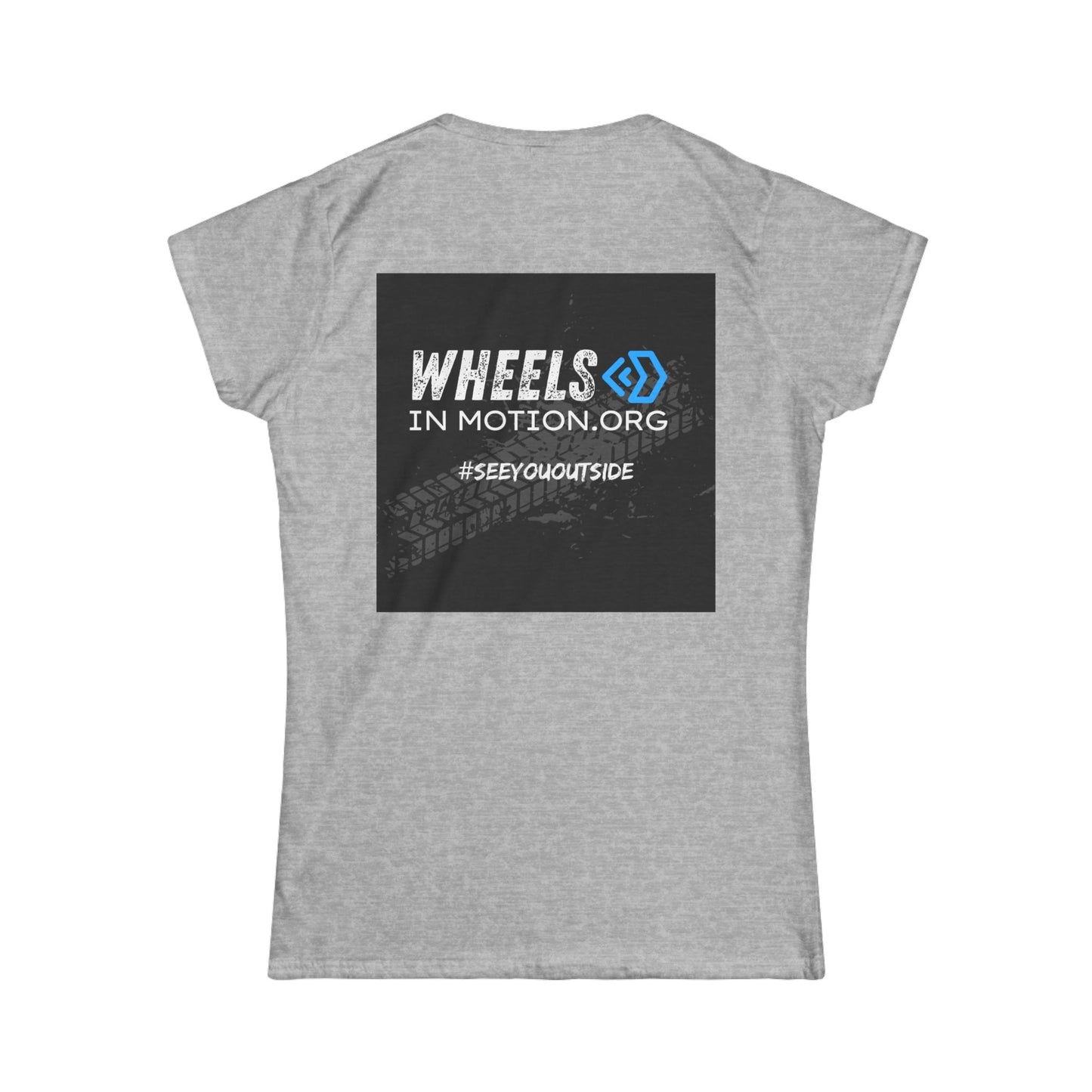 #NOLIMITS Women's Tee — Wheels In Motion Charity Logo T‑Shirt
