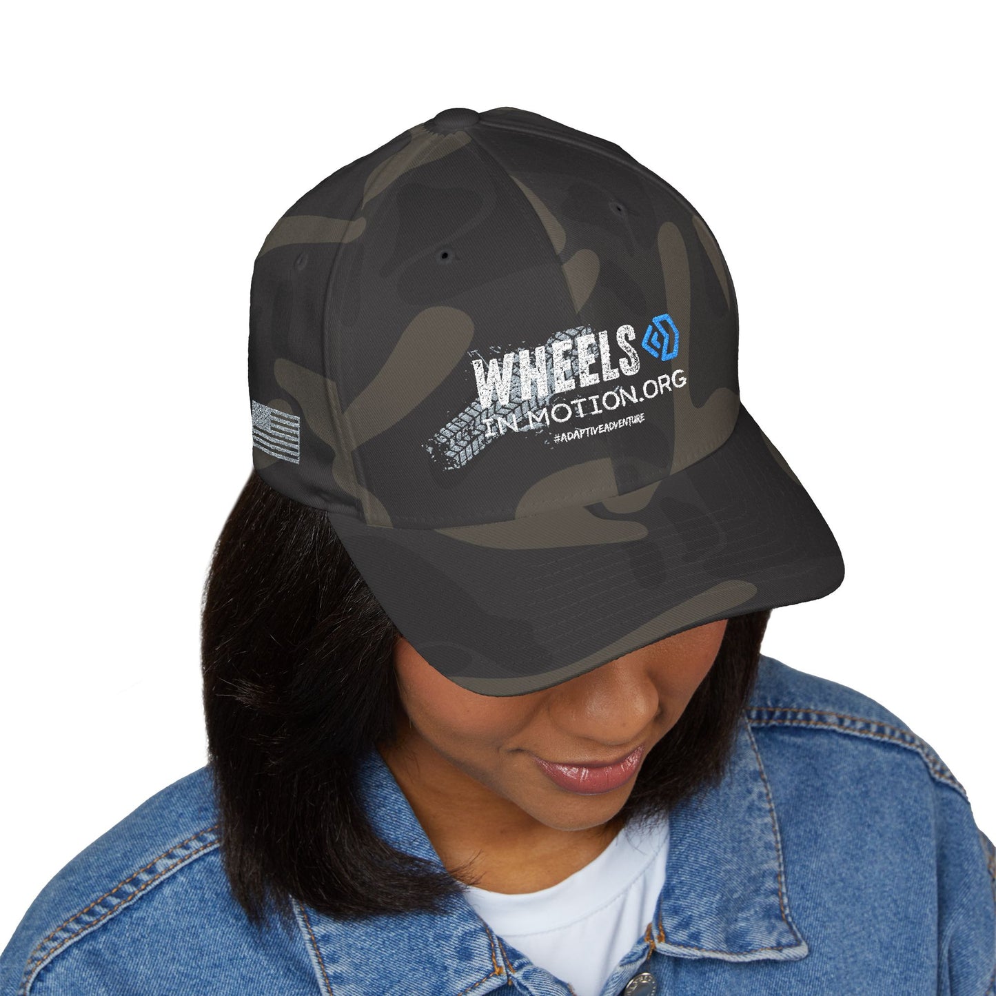 Embroidered Logo Baseball Cap — Structured Closed-Back Hat