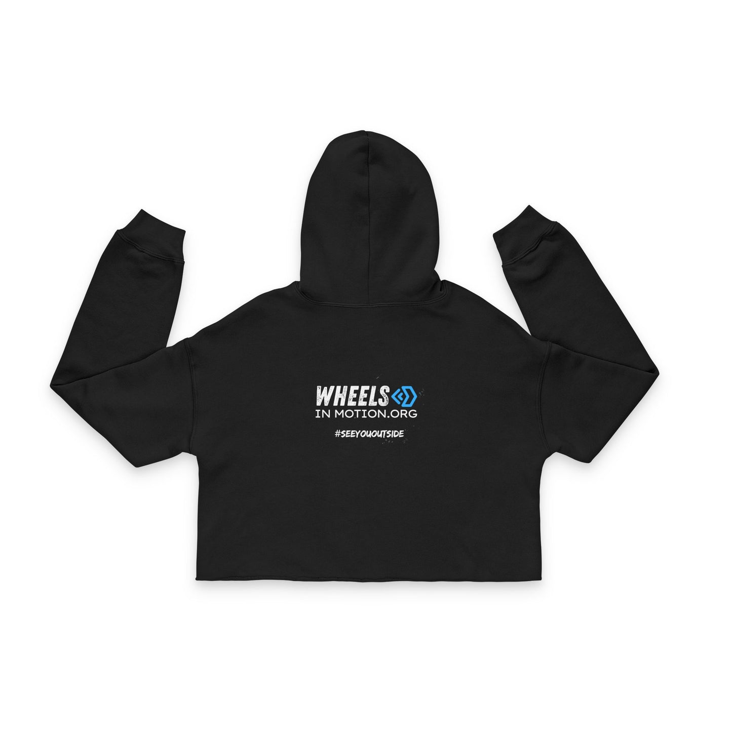Cropped Hoodie — No Limits