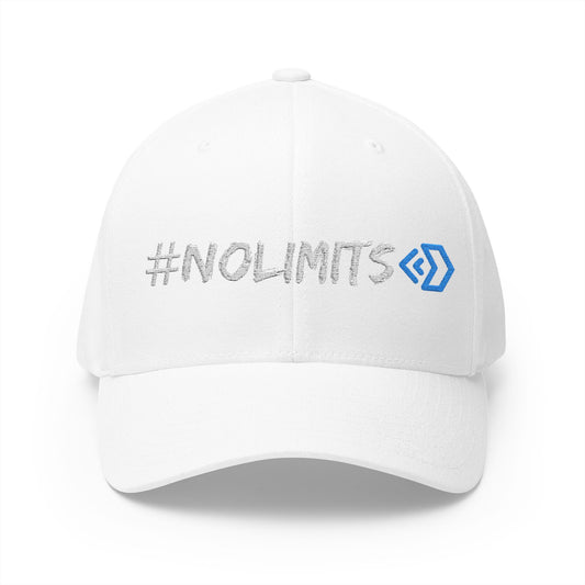 #NOLIMITS Embroidered Closed-Back Cap