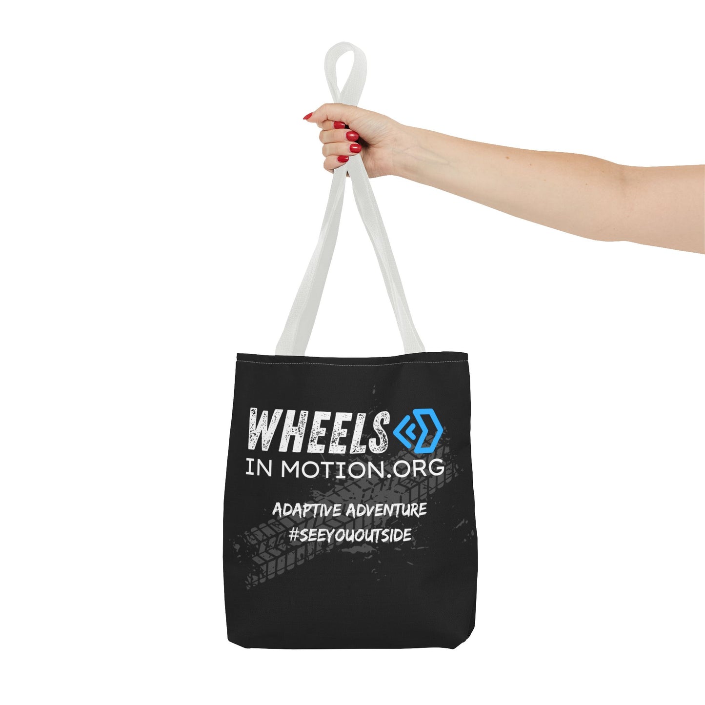 Adaptive Adventure Tote Bag — "No Limits, See You Outside!"