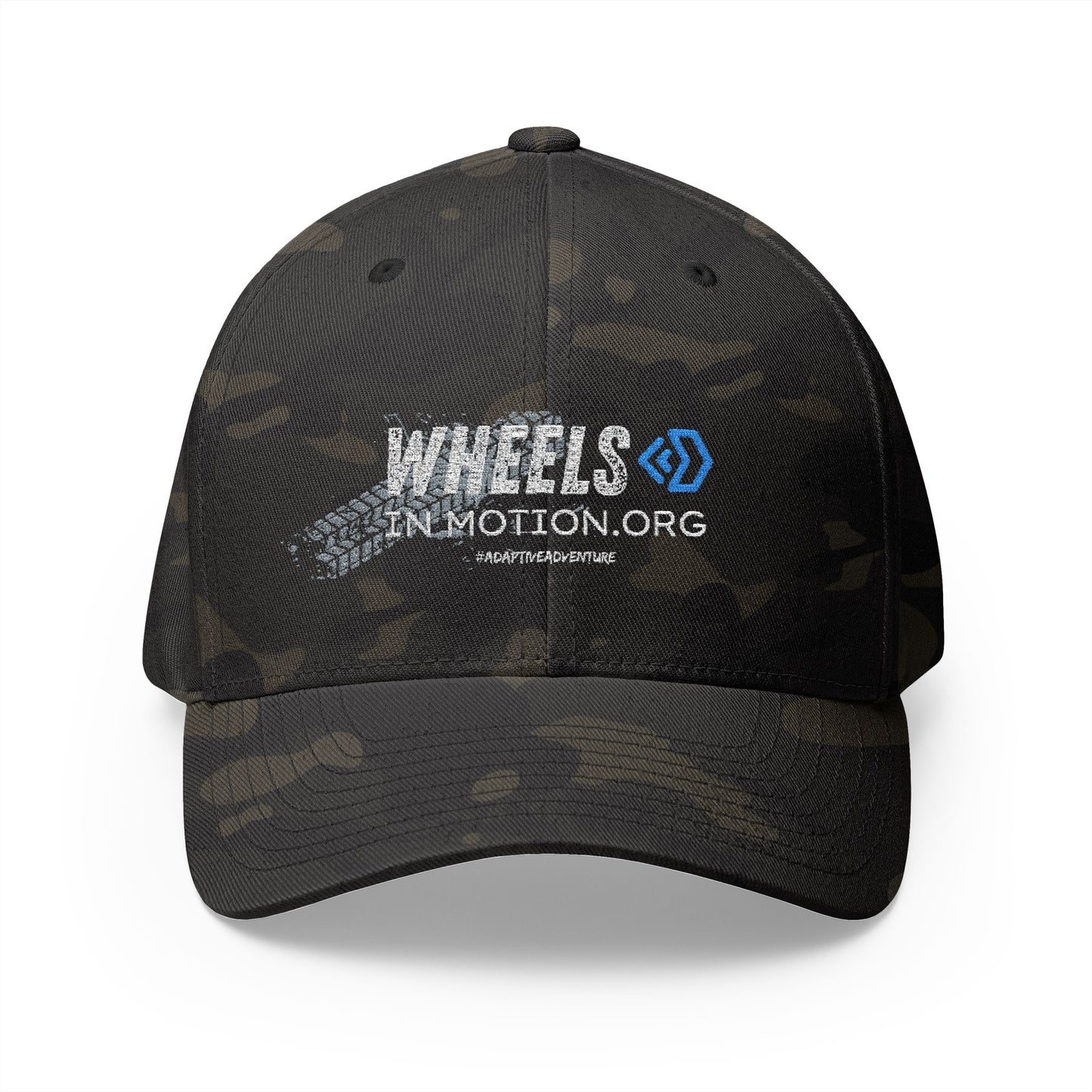 Embroidered Logo Baseball Cap — Structured Closed-Back Hat