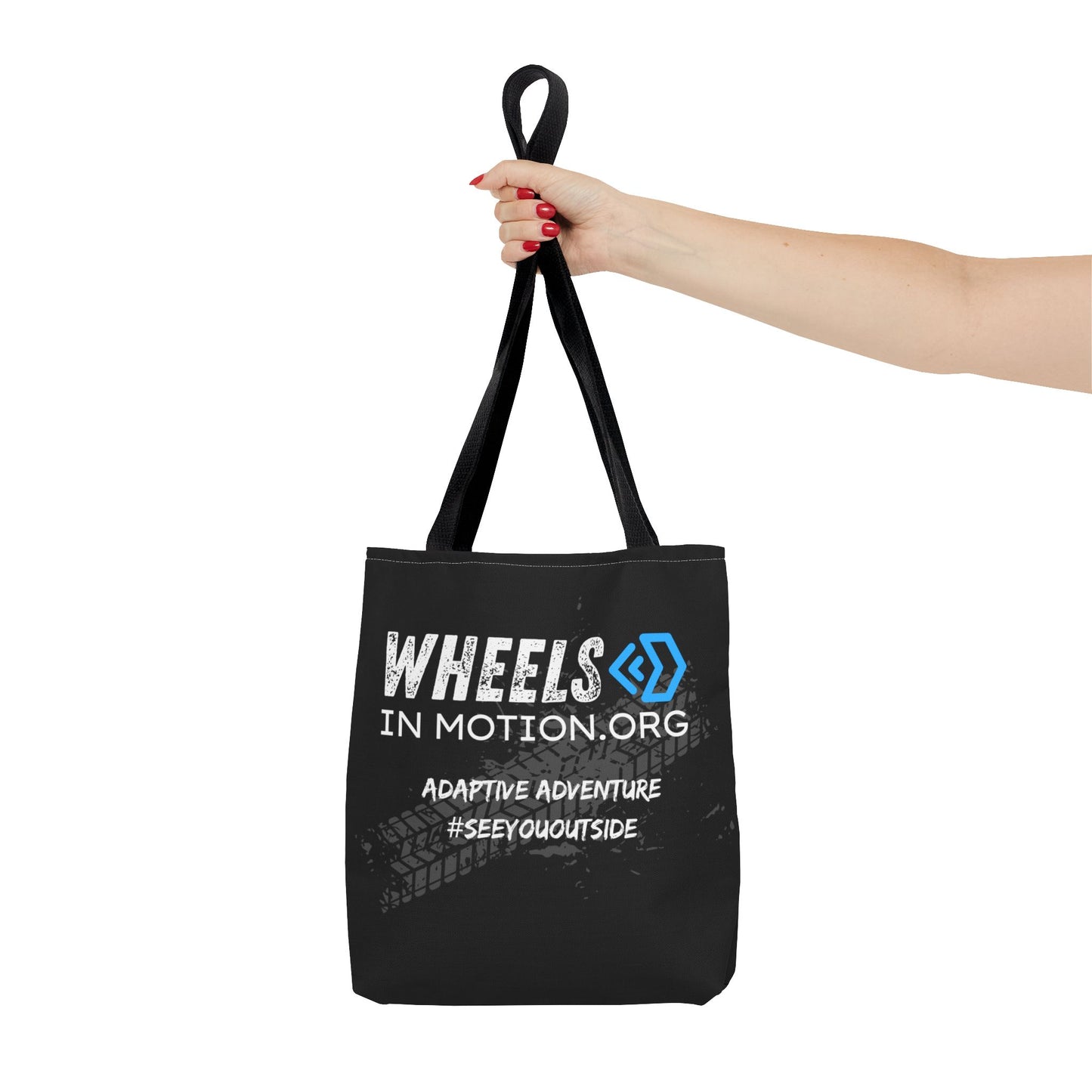 Adaptive Adventure Tote Bag — "No Limits, See You Outside!"