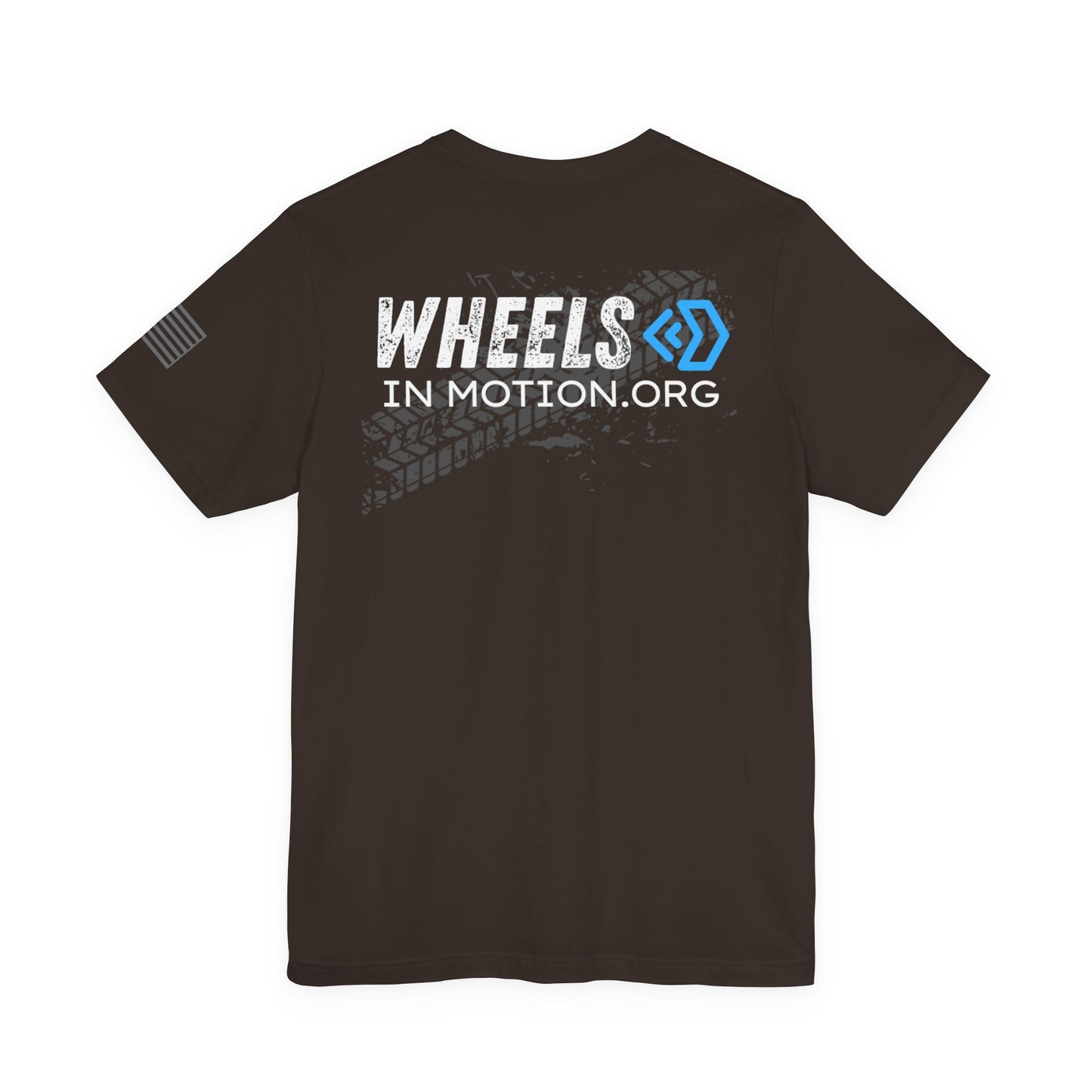 No Limits Tee — Wheels in Motion Inspirational Short Sleeve Shirt