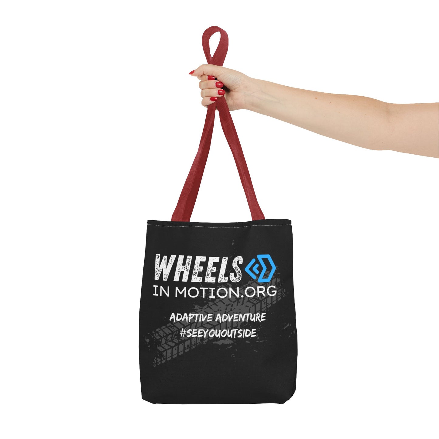 Adaptive Adventure Tote Bag — "No Limits, See You Outside!"