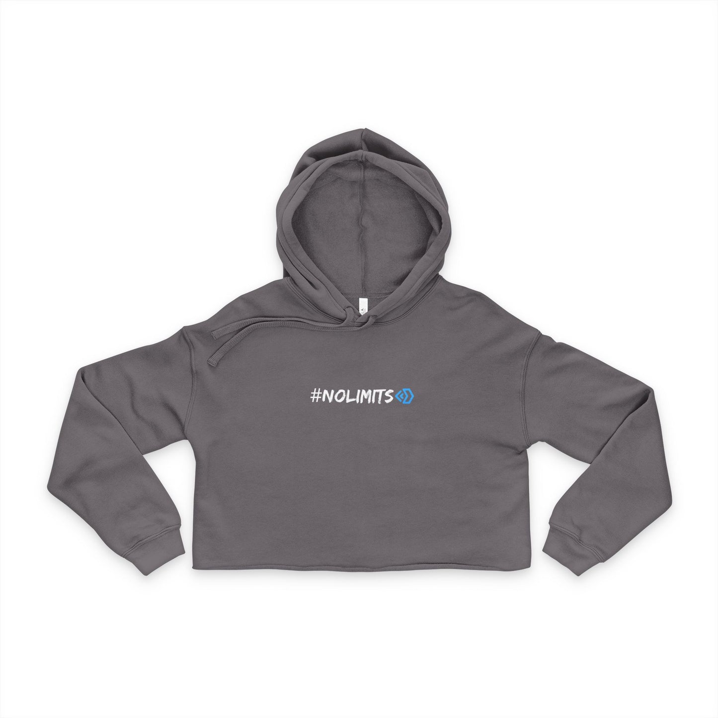 Cropped Hoodie — No Limits