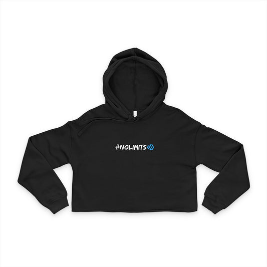 Cropped Hoodie — No Limits