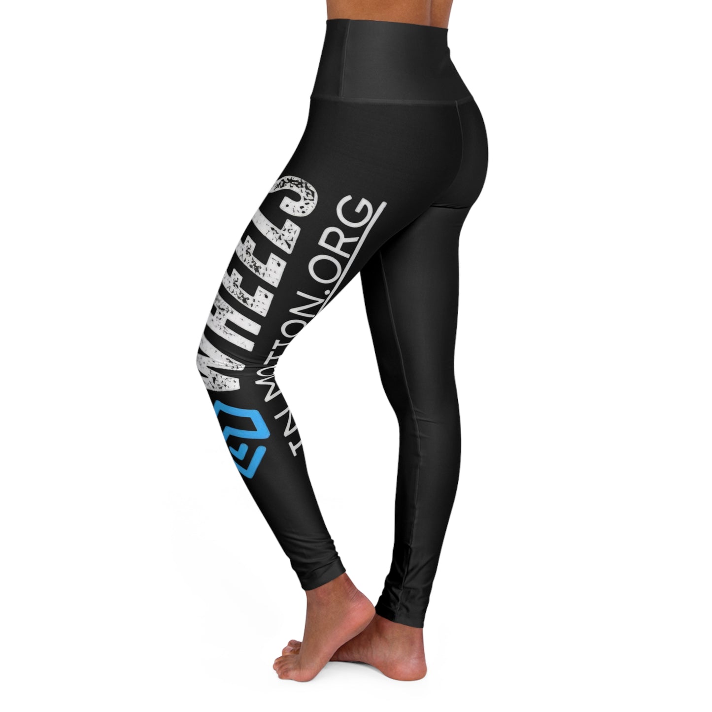 High Waisted Yoga Leggings (AOP)