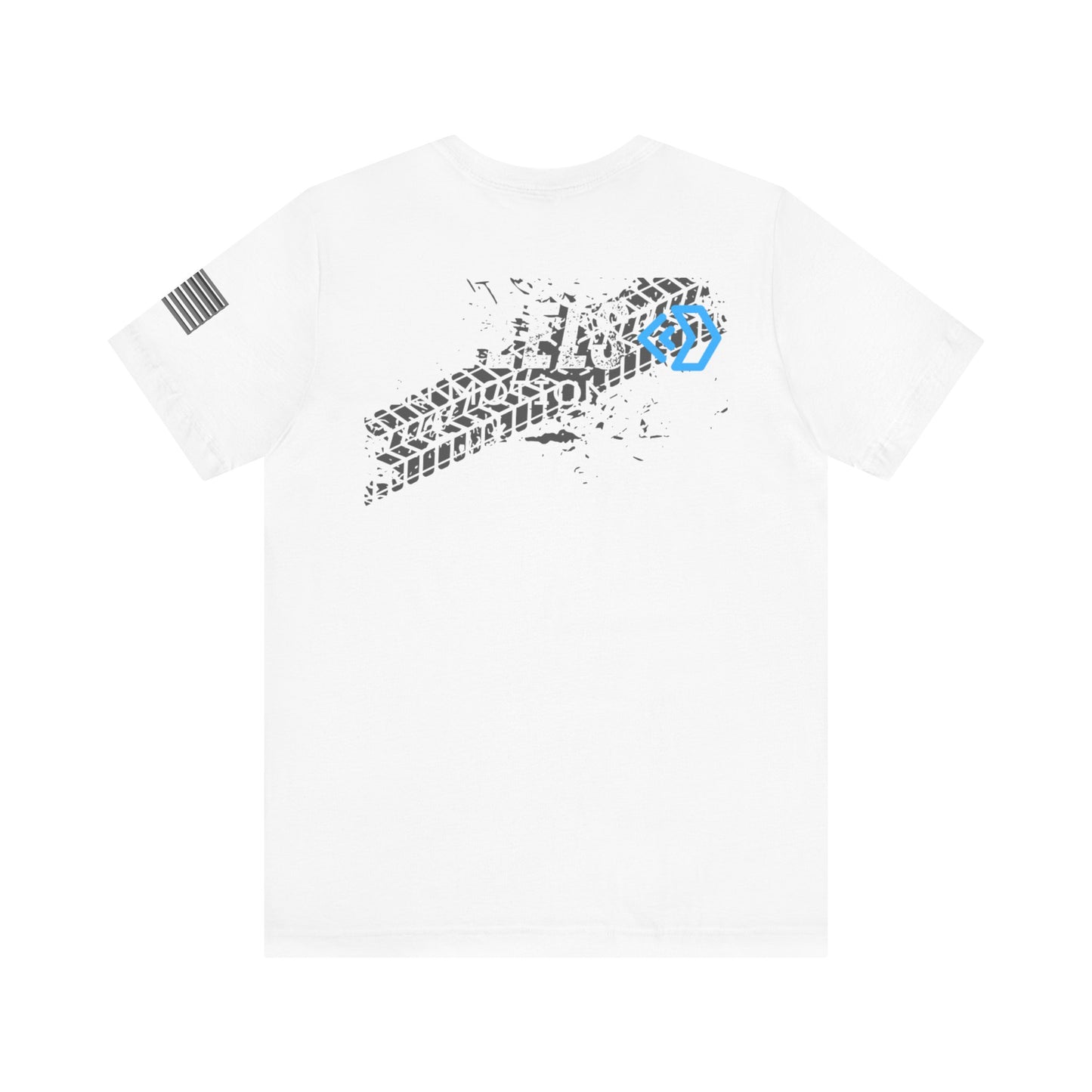 No Limits Tee — Wheels in Motion Inspirational Short Sleeve Shirt