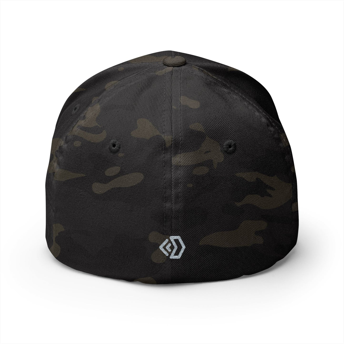 Embroidered Logo Baseball Cap — Structured Closed-Back Hat