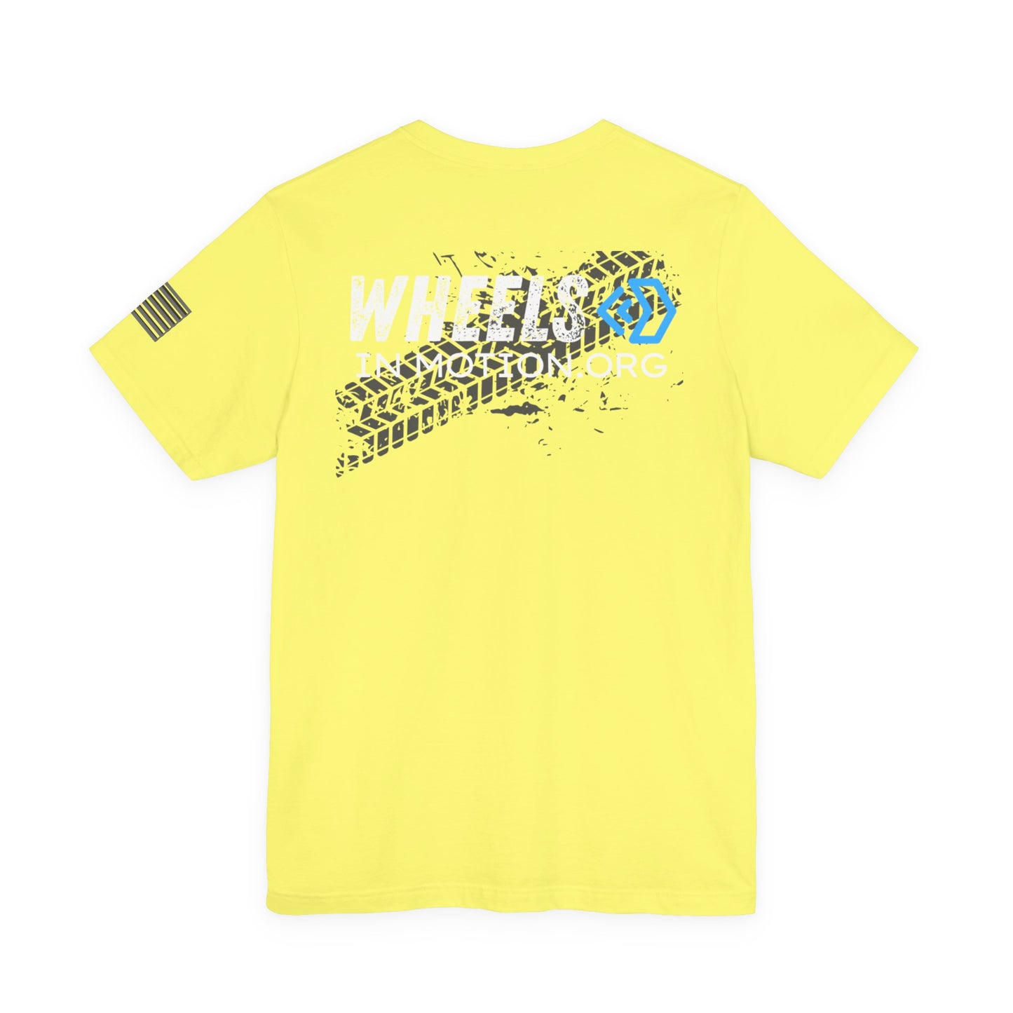 No Limits Tee — Wheels in Motion Inspirational Short Sleeve Shirt
