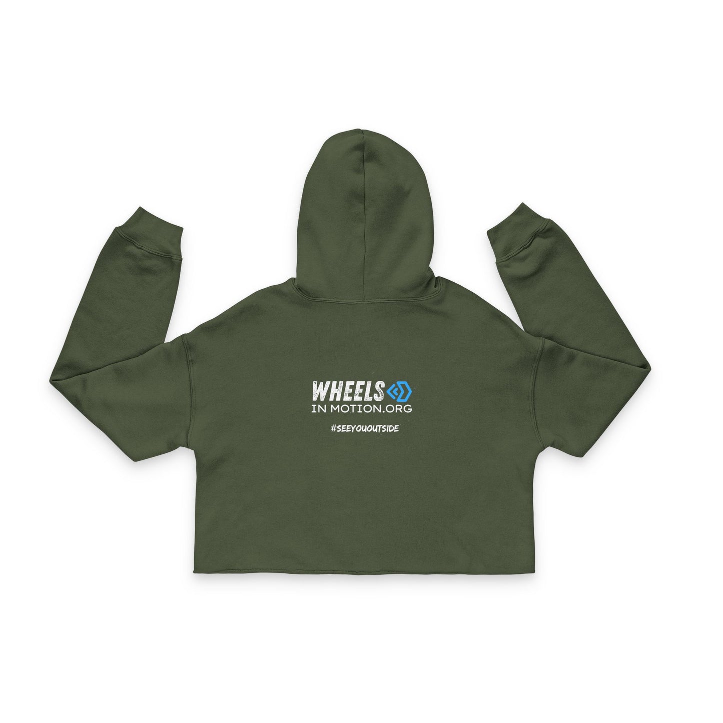 Cropped Hoodie — No Limits