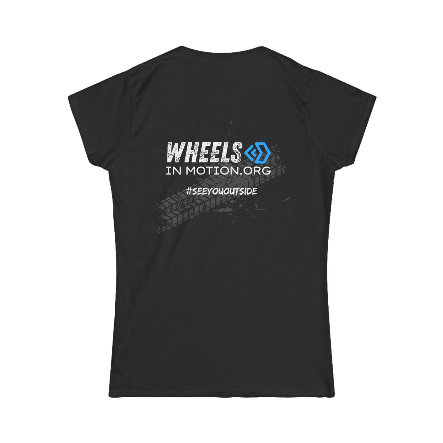 #NOLIMITS Women's Tee — Wheels In Motion Charity Logo T‑Shirt