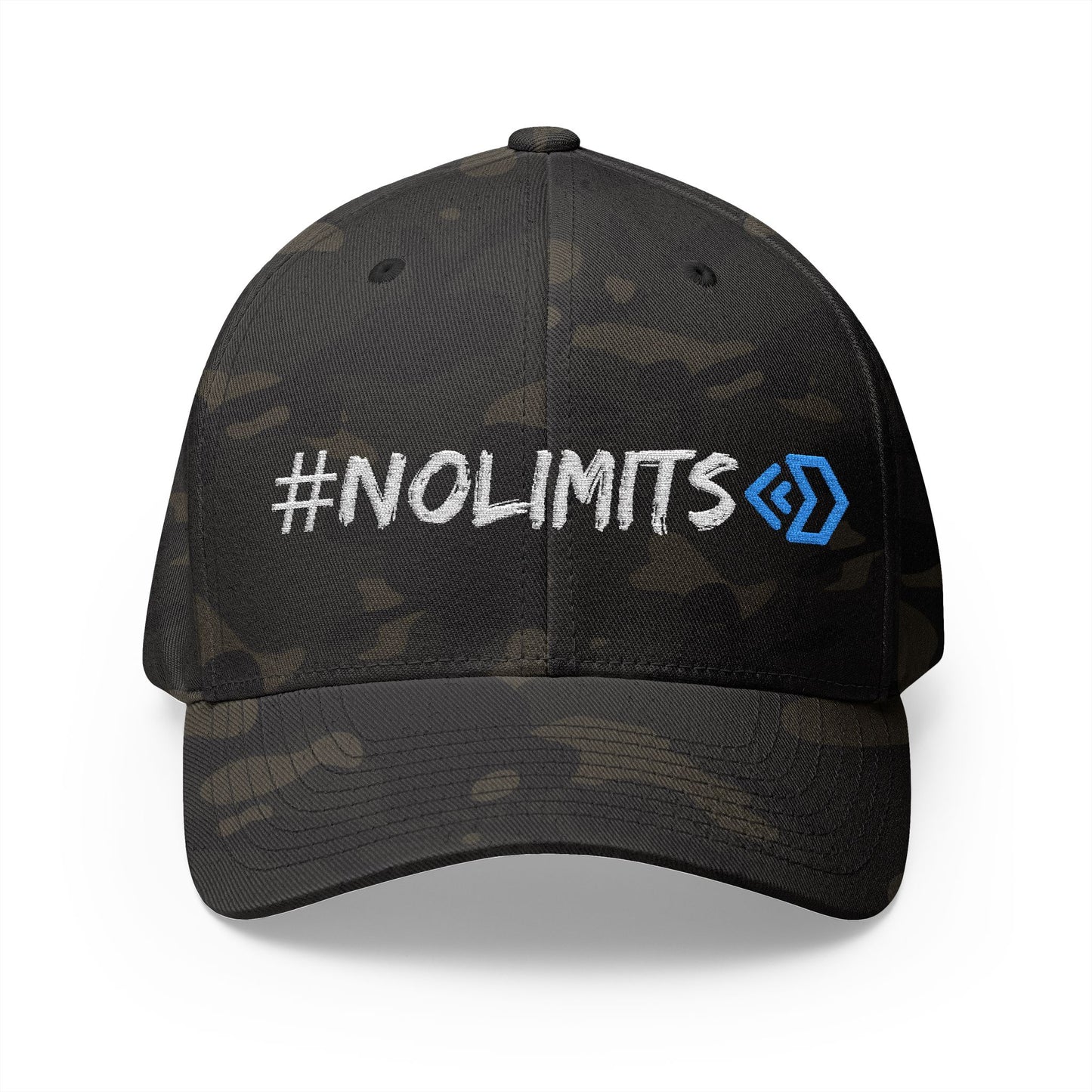#NOLIMITS Embroidered Closed-Back Cap