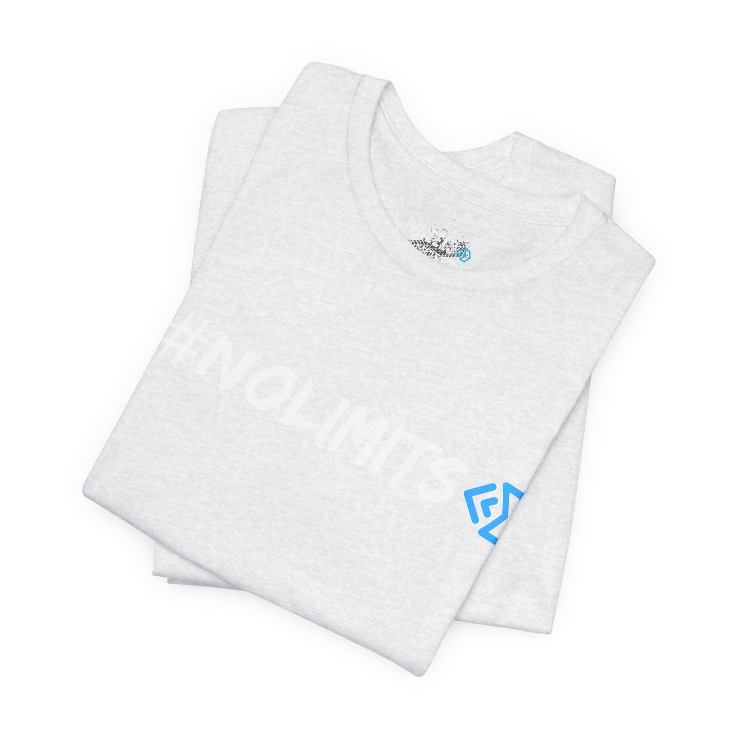 No Limits Tee — Wheels in Motion Inspirational Short Sleeve Shirt